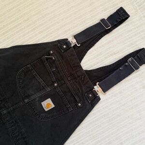 Carharrt Men’s Duck Canvas Insulated Work Bib Overalls | Size XL